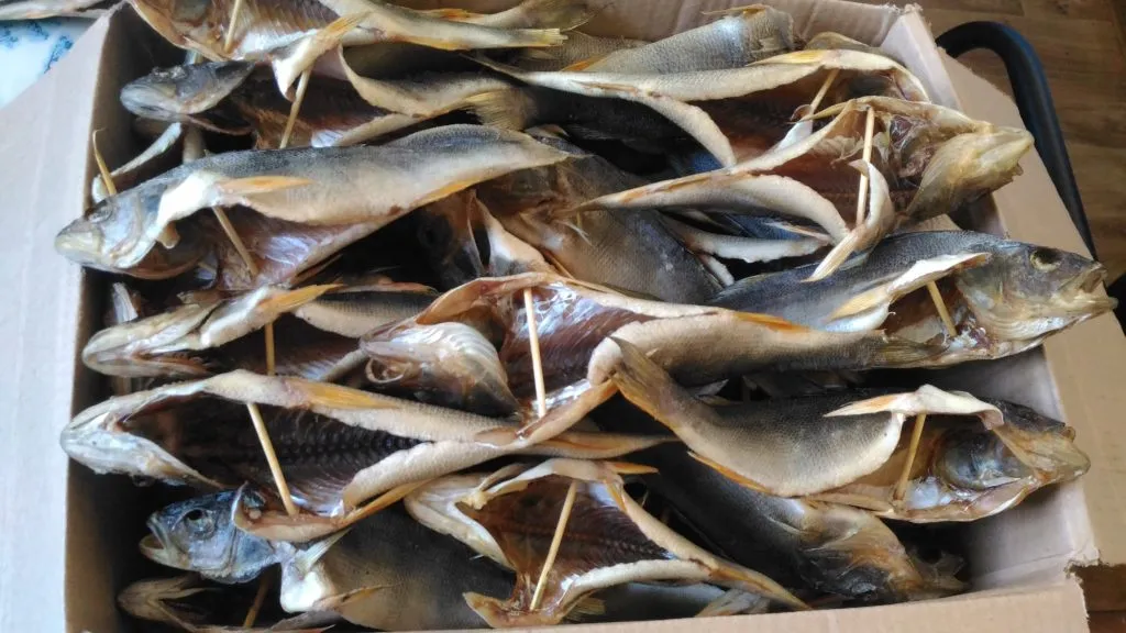фотография продукта Вяленая рыба:судак, вобла,окунь,лещ,щука